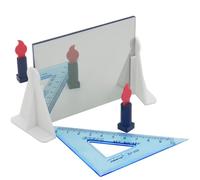 Kit D'expérimentation D'imagerie À Miroir Plan, Optique Semi-réfléchissant | Appareil de laboratoire pratique, réflexion de la lumière, instrument d'enseignement de la physique for les élèves du collège