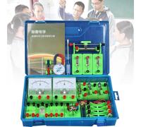 Kit d'expérimentation électromagnétique, laboratoire de physique, kit d'apprentissage des circuits, kit de découverte des principes de base de l'électricité for le collège