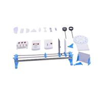 Kit d'expérimentation lumineuse for enfants - Explore la propagation rectiligne de lumière, formation d'images par les lentilles et lois réfraction