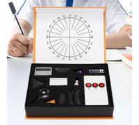 Kit Dexpérimentation Optique, Ensemble De Lentilles Prismatiques, Outil De Démonstration De Lumière en Acrylique avec Lentilles Convexes Et Concaves, Miroirs Et Bloc De Verre pour Les Cours De