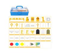 Kit d'expérimentation optique physique, outil de démonstration d'expérimentation optique pour démonstrations en t équipement de laboratoire scientifique pour les laboratoires de physique