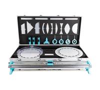Kit d'expérimentation physique optique pour réfraction de la lumière, réflexion, lentille convexe et imagerie des petits trous, outil d'apprentissage des sciences éducatives pour étudiants
