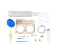 Kit d'expérimentation scientifique de projet de construction de voiture à pression d'air pour l'étude de la physique pour l'éducation manuelle Kits d'expérimentation scientifique de propulsion
