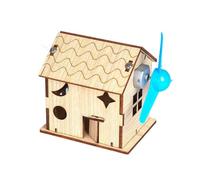 Kit D'expérimentation Scientifique For Maison Énergie Éolienne Conversion | Physique L'énergie Aide pédagogique pratique sur les énergies renouvelables for les étudiants STEM projets d'invention