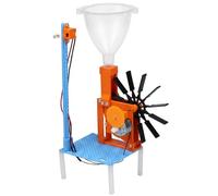 Kit d'expérimentation scientifique, kit de générateur de roue à eau en plastique, expérience scientifique pour l'apprentissage la conversion d'énergie et l'éducation physique, générateur roue à
