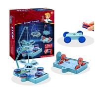 Kit D'Expérimentation Scientifique Magnétique 12 En 1, Jouets De Lévitation Magnétique, Expérience Physique Amusante, Boussole De Lévitation Faite Maison