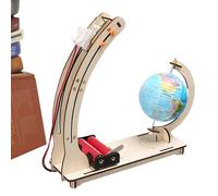 Kit D'expérimentation Scientifique - Matériaux D'assemblage en Bois | Ensemble De Projets De Technologie Éducative | Équipement De Construction D'invention Physique pour, Apprentissage STEM, A