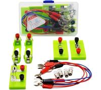 Kit D'expérimentation Simple En Circuit Fermé, Boîtier Électrique Assemblé Par Les Étudiants, Équipement De Laboratoire Physique L'électromagnétisme Base, Composants D'enseignement