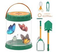 Kit d'explorateur pour , kit de collection de papillons pour - Kit d'aventure en plein air rétractable pour avec attrape-rêves - Jouets polyvalents pour en plein air