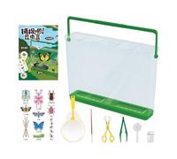 Kit D'Exploration Jardin | avec Sac Filet Été Jouets Éducatifs,Kit Attrape-Mouches Nature pour | pour garçons et Filles, Jardin extérieur, Camping, Chasse, randonnée, Salle de Classe