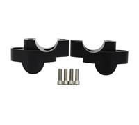 Kit D'extension Accessoires Moto : Rehausseur De Guidon, Adaptateur De Fixation pour Guidon Drag pour CFMOTO 450MT 450 MT MT450 2024 2025 Rehausser Extension(Noir 2)