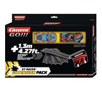 Kit d'extension circuit et voitures - CARRERA GO!!! - Extension set 2 - 2 voitures GT Racer - Échelle 1:43 - Dès 6 ans
