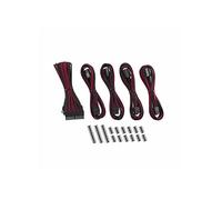 Kit d'extension de câble - CABLEMOD - Classic ModMesh - 8+8 - Noir/Rouge - Personnalisation PC
