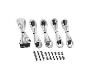 Kit d'extension de câble CableMod Classic ModMesh (Série 8+8, Blanc)