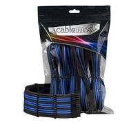 CableMod PRO Series ModMesh - Kit de câble d'extension d'alimentation - moulé - noir, bleu