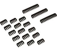 Kolink Core Adept Braided Cable Extension Kit Jet Black/Racing Red