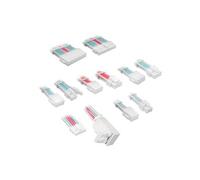 Kolink Kit rallonge câbles tressés Core Pro 12V 2x6 Type 2 – Brilliant White/Neon Blue/Pure Pink
