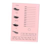 Zialofi Kit D'extension de Cils de Luxe avec Outils D'auto-application, ROSE