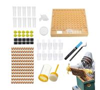 Kit d'extension de colonie d'abeilles - Outils de de larve d'apiculture | Boîte d'élevage de reine des abeilles en ABS pour laboratoire, usine de miel