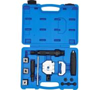 Kit d'extension de conduite de frein hydraulique,manuelle, boîte à outils compacte, construction robuste en acier au carbone, argent