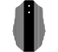 Kit d'extension de garde-boue compatible Brompton, plastique Pp5 durable pour Fender pour vélo pliant, ensemble avant ou arrière, noir (roue avant simple)