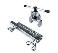 Kit d'extension de tube en cuivre, 7 matrices pour des évasements à 45° sans fuite dans les applications CVC et plomberie avec barres en alliage traité thermiquement pour tubes en cuivre, aluminium