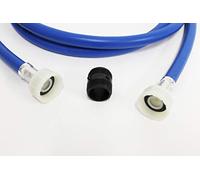 Kit d'extension de tuyau de remplissage universel pour lave-linge, sèche-linge et lave-vaisselle avec extrémités droites et raccord de tuyau inclus