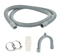 Kit d'extension de Tuyau de Vidange de 1,5 m, Flexible D'évacuation Universel Rallonge Vidange Machine a Laver Tuyau de Vidange pour Lave-vaisselle, Machines à Laver, Rallonge pour Tuyau d' évacuation