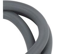 Kit d'extension de tuyau d'évacuation pour machine à laver et lave-vaisselle avec tuyau flexible avec connecteur 2 marques compatibles avec tous les principaux clips en plastique de 2 m pour LG