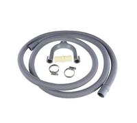 Kit d'extension de tuyau vidange machine à laver tambour domestique 2M, accessoires Tuyau Machine à Laver