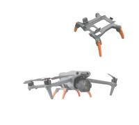 Kit d'extension du train d'atterrissage pliable pour DJI Air 3S Augmentation de hauteur Libération rapide Jambe d'extension Anti-rayures tout-en-un Support de protection pour atterrissage (Orange)