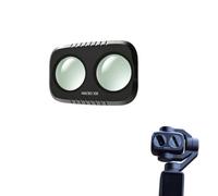 Kit d'extension grand angle et objectif macro gros plan, compatible avec caméra DJI Osmo Pocket 4P, ensemble de filtres optiques multicouches (10X)