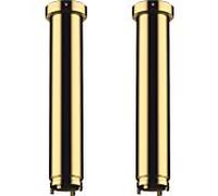 Kit d'extension Hansgrohe AXOR ShowerSolutions 13603990 230 mm pour montage au plafond ShowerHeaven 1200/300 4jets, aspect or poli