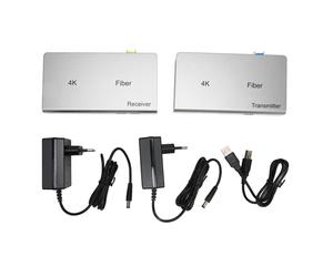 Kit d'extension HDMI avec sortie en boucle et contrôle IR, prolongateur HDMI KVM USB compatible 4K 30 Hz et rétrocompatible, de bonne qualité.