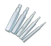 Kit d'extension manuel de tube en cuivre 5 pièces avec poinçon pour l'installation de conditionnement, la réfrigération et la réparation de climatisation automobile, outil d'évasement de tuyaux en
