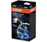 Kit d'extension OSRAM LEDambient Tuning Lights, ensemble d'extension pour LEDINT201, éclairage de l'espace intérieur de véhicule, LEDINT202, 16 couleurs, 5 modes, commande via télécommande, 12V, boîte
