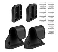 Kit d'Extension pour Barrière Extensible, 2 Loquets et 2 Supports Inclus, Conçu pour Adapter et Prolonger Votre Barrière Existante, 7x5cm, Pour Portes, Espaces entre les, Haut des Escaliers