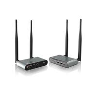 Kit D'extension Sans Fil 4K 30 Hz Avec Boucle De Sortie Et Télécommande IR For Projection Sur Écran D'accueil, Portée De 1000 Pieds, Plug & Play Couverture éTendue