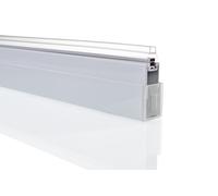 Kit dextension SolvaPro HÜPPE, niche pour porte battante avec cadre partiel, hauteur 200cm, S29001182, Couleur: Édition blanche