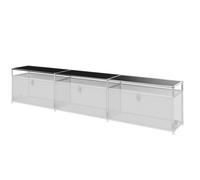 Kit d'extension USM Haller augmentation de hauteur verticale 3 - USM SET ERHOEHUNG 3 SCHWARZ