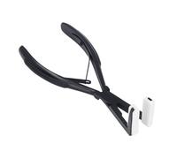 Kit d'extensions de cheveux Micro Links, pince à extensions de cheveux, pince à ruban adhésif, acier inoxydable, antidérapant, visage plat, pour extensions de cheveux ou de