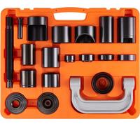 kit d'extracteur de joint à rotule 21pcs - Kit universel d'outils d'extraction de joint à rotule - Kit d'outils automobiles en acier au carbone avec réservoir - Extracteur de joint à rotule