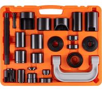 kit d'extracteur de joint à rotule de 25 pièces, 520 x 430 x 90 mm Kit universel d'outils d'extraction de joint à rotule en acier au carbone pour automobile, avec boîte d'extracteurs de joint à rotule