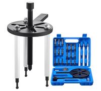 VEVOR Kit d'Extracteur de Roulements à 3 Mâchoires 21PCs, Kit d'Extraction de Roulements Internes et Externes sans Arbre Intérieur, Multifonctionnel, avec Étui de Rangement Portable Robuste, Atelier