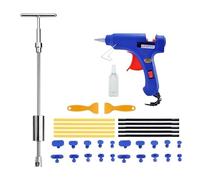 Kit d'extracteur réglable for voiture, outils de réparation de bosses sans peinture, extracteur de débosselage for carrosserie, dommages causés par la grêle(37 Pcs Set (EU Plug))