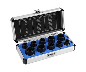 Kit d'Extracteurs, Boulon de l'Extracteur du Goujon Endommagé Kit de Douilles pour Enlever les Écrous de Roue de Blocage, les Boulons Endommagés.