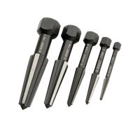 UNIOR 616830 - PB-Juego de extractores de tuercas con doble filo de 1 a 5 serie 778/4