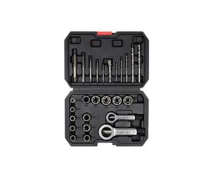 Kit d'extracteurs de vis universels YATO YT-06037, 26 pièces.