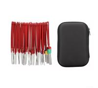 Kit d'extraction de broches pour connecteurs automatiques avec outils de retrait de terminal et étui de protection pour une manipulation sûre