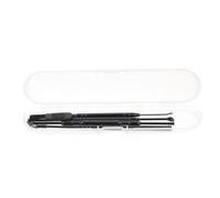 Kit D'extraction de Cérumen en Acier Inoxydable, Outil Noir Double Tête | Spirale 360° pour Retirer le Cérumen, Design Facile à Nettoyer, Lot Pratique pour Entretien Quotidien